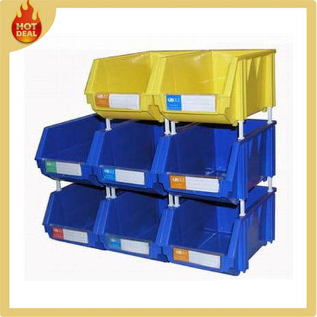 Stackable Stack Walmart Storage Logistics Plastic Box Bins