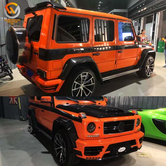 MS Style Full Wide Body Kit Facelift Bumper for Benz W463 G-Wagon AMG G63 G65