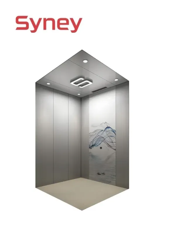 Sydney VVVF Control Residential Lifts Passenger Elevator with Machine Room
