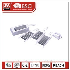 Plastic multi function grater 6 PCS
