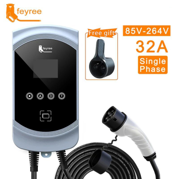 Feyree 7KW Wallbox EV Charger - Type 2 Single-Phase 32A Wall-Mount Electric Car Charger