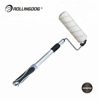 Handy Paint Roller With Aluminum Built-In Extension Pole