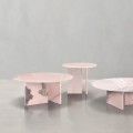 Table de jade rose du Brésil de luxe