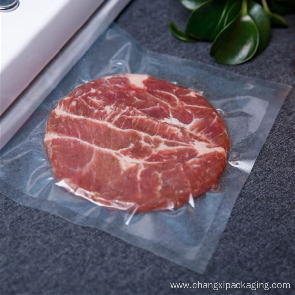 Food Three Side Seal Bag with notch