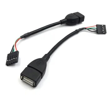 USB-2.0 to Dupont 5Pin Header Motherboard Cable Cord