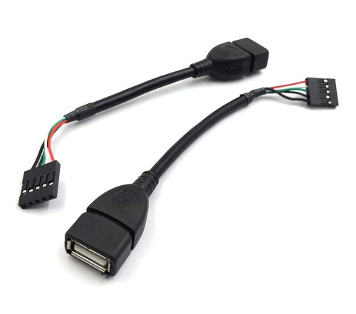 USB-2.0 στο DuPont 5Pin Header Motherboard καλωδίου καλωδίου