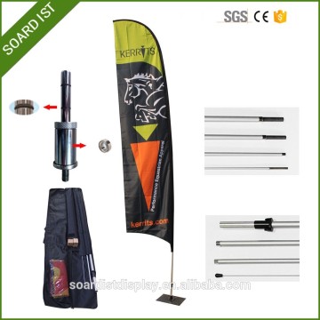 Promotional Polyester banner flag / portable banner flag stand