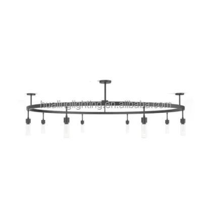 UL Listed Wyndham Ramada Hotel Project Public Area Lighting - Industrial Pendant Lamp Chandelier