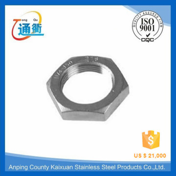 made in china casting stainless steel male hexagon nut