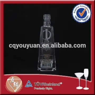 high flint cognac brandy glass 50ml mini liquor bottle