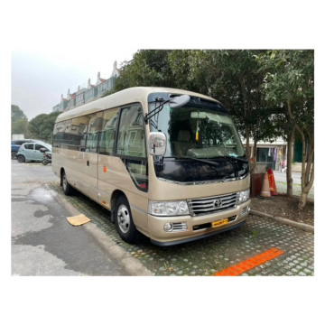 Used Luxury Toyota Coaster Bus with 30 Seats for Sale