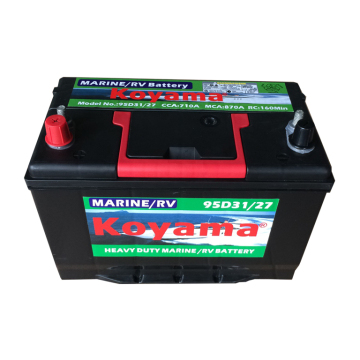 BCI27(95D31R) 12V 80Ah Deep Cycle Marine Battery with Dual Terminal