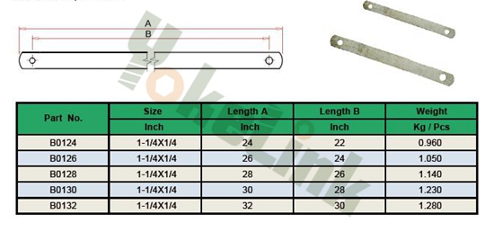 Flat Crossarm Brace111