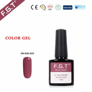 Good Quality FGT Easy Soak Off Free Sample UV Gel Jelly Nail Polish Wholesale Price 180-25