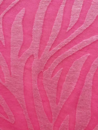 Viscose Polyester Burnout Jerey