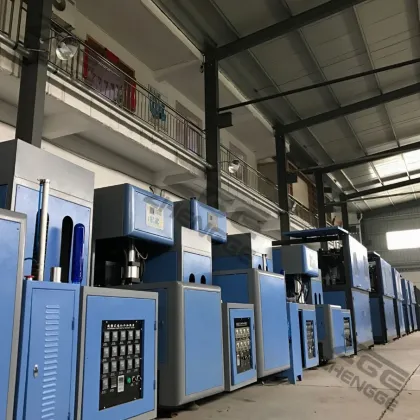 Semi Automatic Rotational Plastic Blow Molding Machine / 5L Bottle Blowing Machine