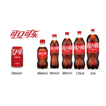 Refreshing Coca-Cola drink