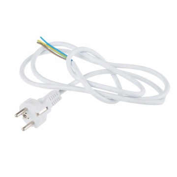 2020 High-Quality AC Power Cord EU 3-Prong Schuko Straight Plug