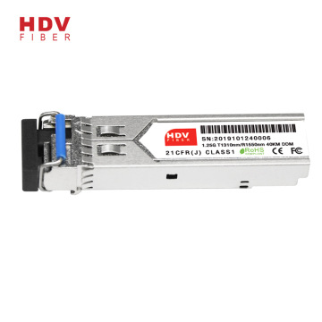 SFP LC DDM 1000BASE-X Single Mode 1.25G 1310nm SMF Module for GPON 40km