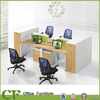 Good quality with fixed cabinet new design office partition