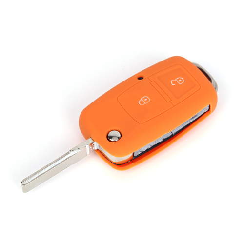 Silicone Remote Rubber Car Key Case VW