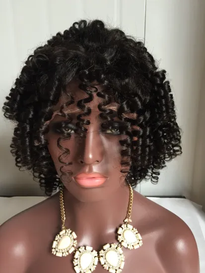 Top quality brazilian human hair wig for black women hot selling