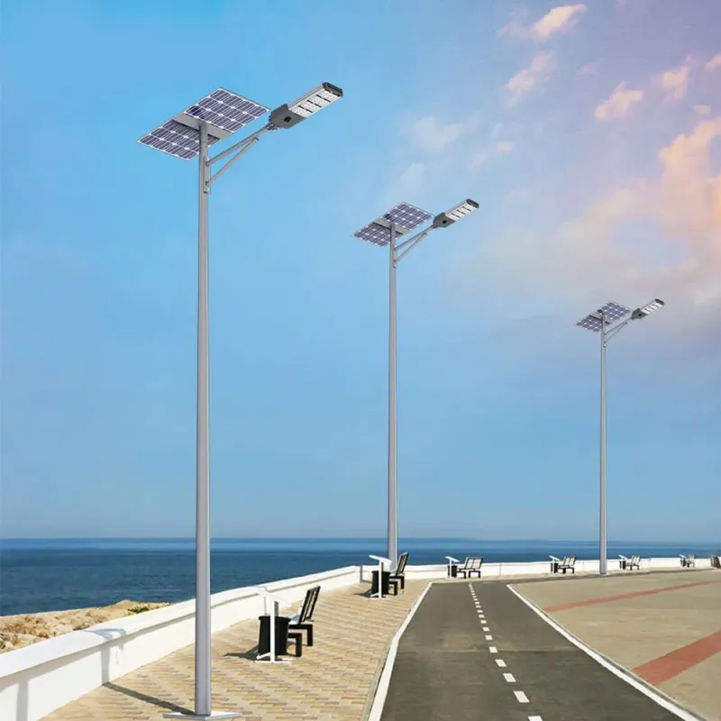 High-Efficiency Solar Street Light with LiFePO4 Battery