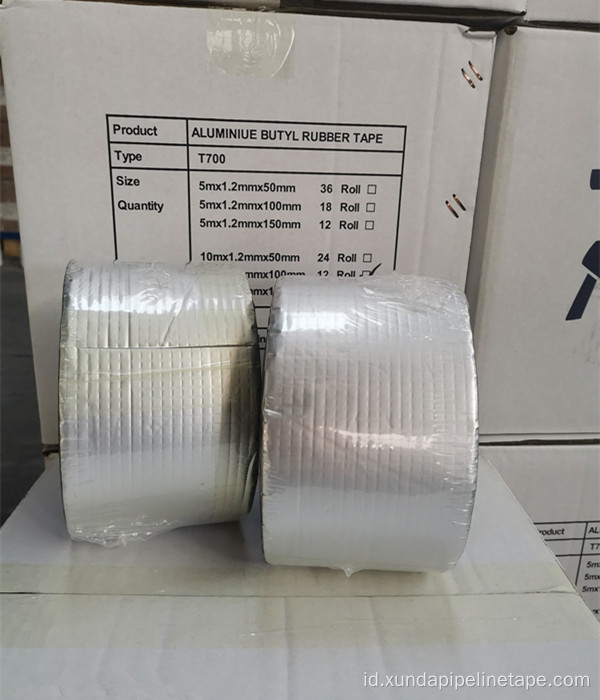 Butyl Rubber Flashing Tape dengan aluminium foil