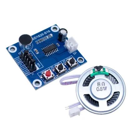 ISD1820 ISD1820-S16 Recording Module - Voice Board with Microphones and Loudspeaker