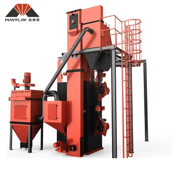 MAYFLAY hanger automatic shot blasting machine