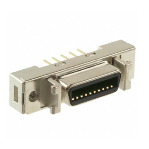 1,27 mm vrouwelijke NP-contactdoos SCSI-connector