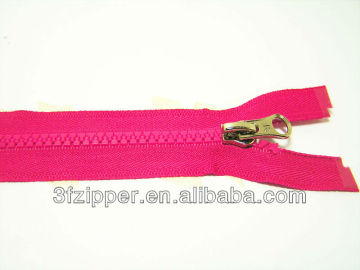 NO.5 Plastic Zipper with Open End