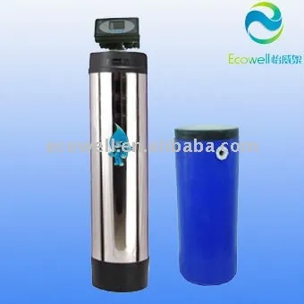 3000L stainless steel water softener with resin