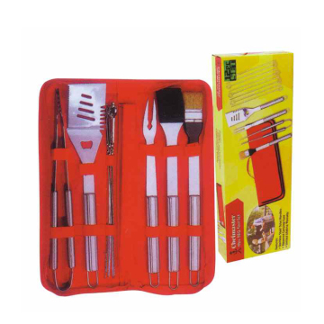 Ensemble d'outils de barbecue en acier inoxydable 12pcs