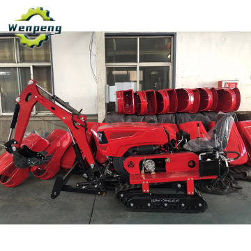 25HP Crawler Rotary Tiller For Agriculture