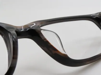 Black+red+grey Eyeglasses Ermenegildo Zegna Branded Optical Frames Vz3579m Col.gr4