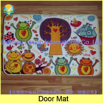 custom cute photo printed rubber baby play mat
