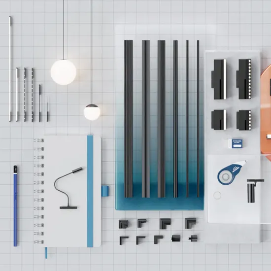 Intelligent Magnetic Track Light: Dimmable Modern Indoor LED Lighting System (2700K-4000K)