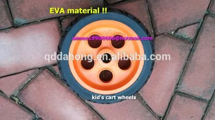 EVA little toy cart wheels 8inch