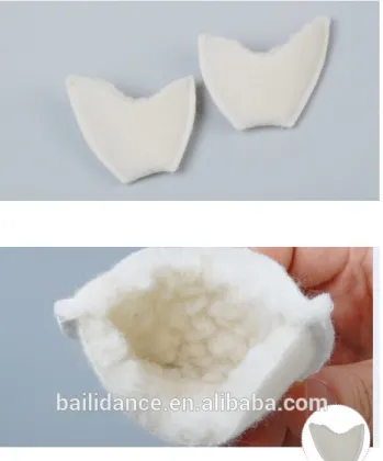 D005027 Wool dance toe protector cap toe pad