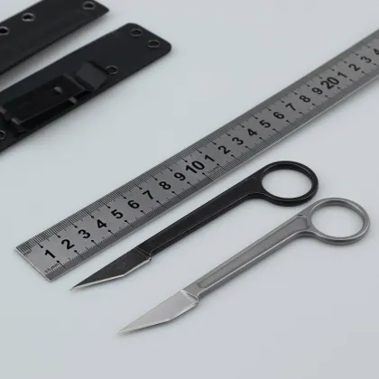 Outdoor Tactical Survival Knife - EDC Mini Box Cutter