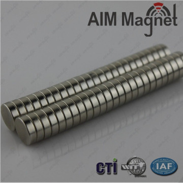 Promotional D10x1mm Disc N35 Neodymium magnet