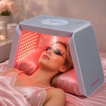 Mini terapia de luz LED com spray