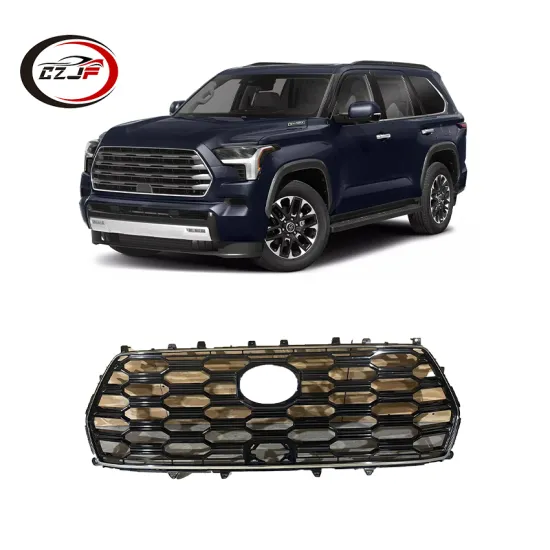 CZJF Car Auto Parts OEM Chrome Front Bumper Grille for Toyota Sequoia 2022