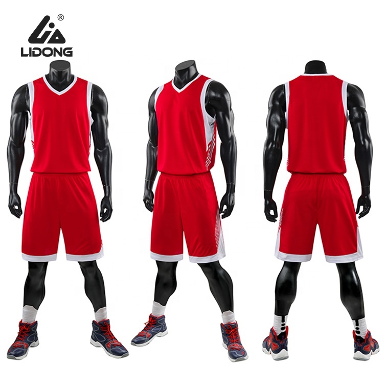 Fashion Custom Basketball Jersey Blank Basketball Uniform