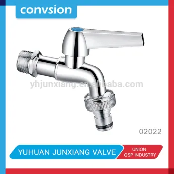 JUNXIANG 02022 Polished Plated Brass Bibcock with plastic handle