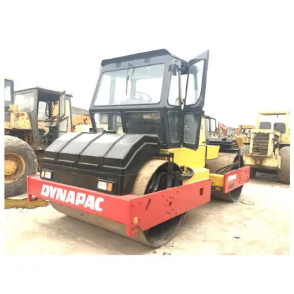 Used Dynapac CC421D Road Roller in Nice Condition - Original Machinery