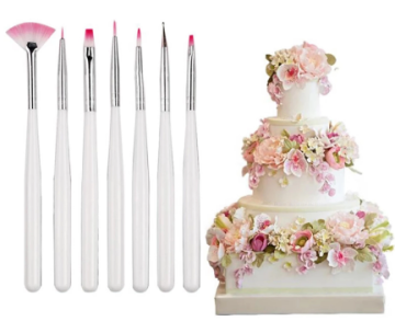 Professional 7PCS Food Coloring Pens for Cake and Dessert Decorating
