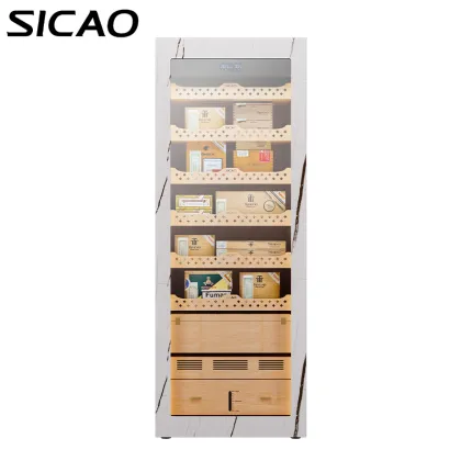 SICAO CS1800 495L Cigar Cabinet Cooler - 2000-3000 Cigars Capacity