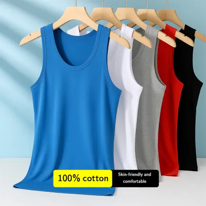 Men Fitness Shirt Summer Sleeveless Functional Shirt
